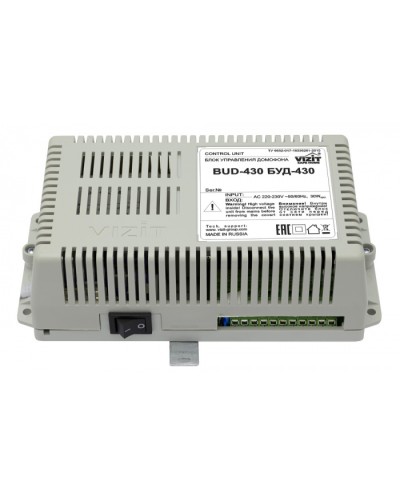 Блок управления Vizit БУД-430M в Волгограде Блоки управления многоабонентные Pintop.ru