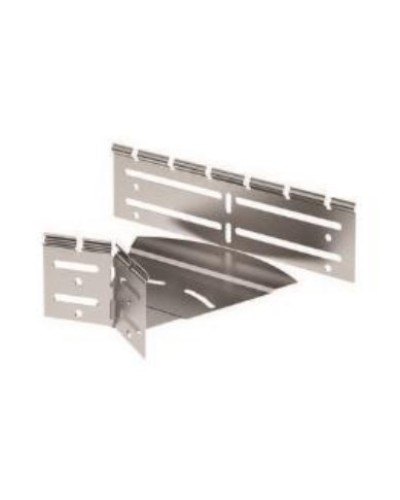 Угол плоский изменяемый 100x80 (0,7) ПожТехКабель (544-100) в Волгограде Аксессуары для лотков Pintop.ru