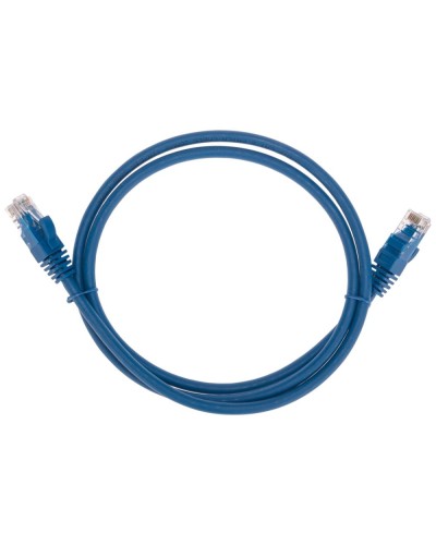 Патч-корд U/UTP, CAT 6, RJ45-RJ45, 26AWG, LSZH, синий, 1м REXANT 02-0294-1 в Волгограде Патчкорды (медные) Pintop.ru
