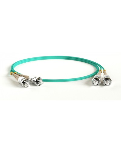 Патч-корд волоконно-оптический Hyperline FC-D2-503-ST/PR-ST/PR-H-2M-LSZH-AQ в Волгограде Патч-корды оптические Pintop.ru