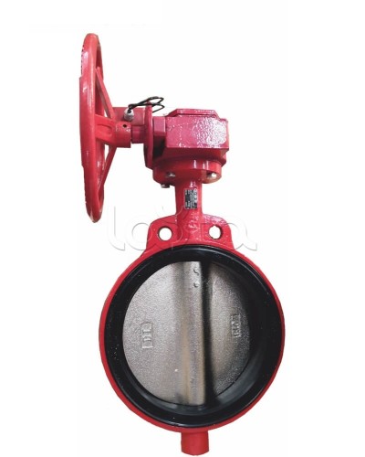 Затвордисковый с ручным приводом с контролем положения УКПЗА Спецавтоматика 3т 250/1,6(Р)-Ф.У3.1-АМК-250v3 в Волгограде Затворы дисковые Pintop.ru