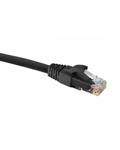 Шнур коммутационный категории 5e U/UTP, LSZH, 5 м, внешний/внутренний, черный Eurolan 21G-U5-05BL в Волгограде Патч-корды и пигтейлы Pintop.ru