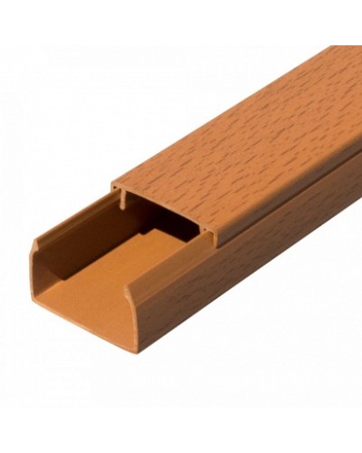 Кабель-канал бук 2-й замок 40х25 (30м/уп) Промрукав (PR.025432) в Волгограде Огнестойкие кабельные линии Pintop.ru