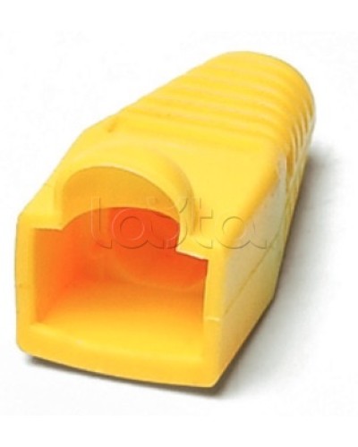 Колпачок изолирующий для разъемов RJ-45 желтый (10шт.) Hyperline BOOT-YL-10 в Волгограде Коннекторы Pintop.ru