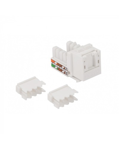 Модуль Keystone LANMASTER LAN-OK45U5E/90P-WH в Волгограде Коннекторы Pintop.ru