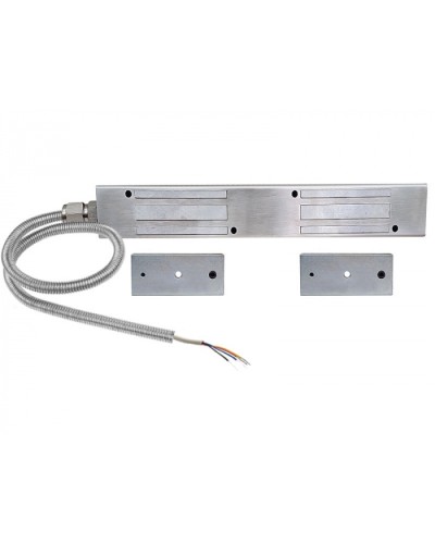 Замок электромагнитный FM-26 АЯКС (двойной) 2х180 24В Магнито-Контакт в Волгограде Электромагнитные замки Pintop.ru