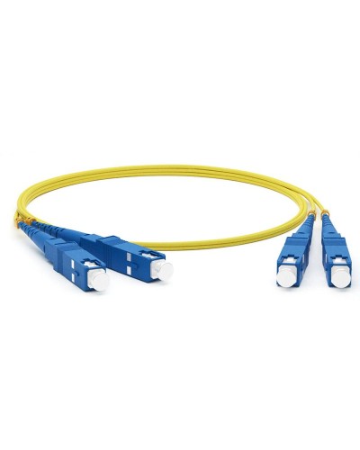 Патч-корд оптический соединительный (SM), 9/125 (OS2), SC/UPC-SC/UPC, (Duplex), LSZH, 1м 50-2011 в Волгограде Патч-корды оптические Pintop.ru