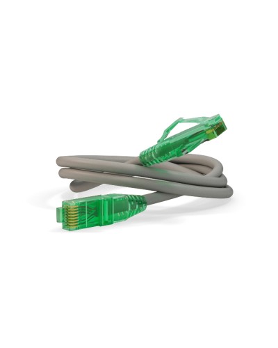 Патч-корд U/UTP Hyperline PC-LPM-UTP-RJ45-RJ45-C6a-2M-LSZH-GY в Волгограде Патчкорды (медные) Pintop.ru