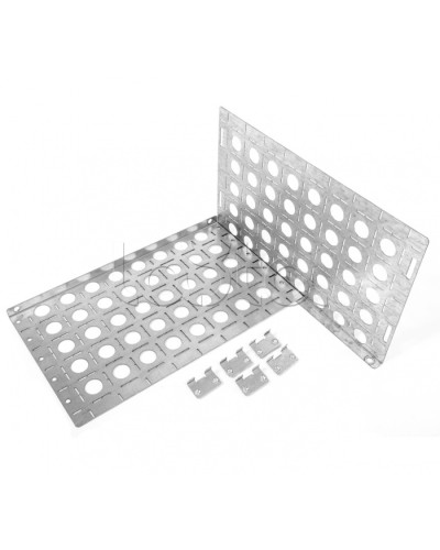 Комплект боковых монтажных панелей 19 (В800xГ300) Elbox EU-800.300 в Волгограде Аксессуары для стоек и шкафов Pintop.ru