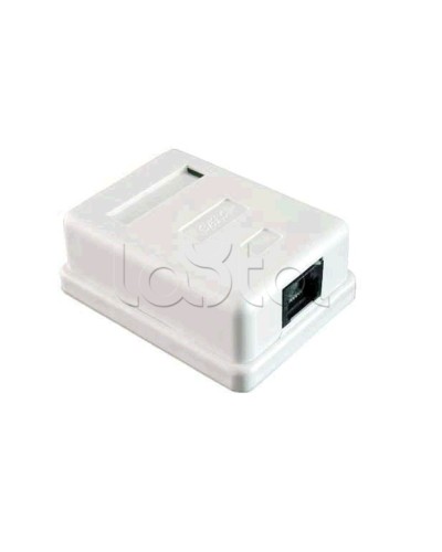 Розетка компьютерная 1xRJ-45 CAT5e экран (10шт/уп) REXANT 03-0122 в Волгограде Коннекторы Pintop.ru