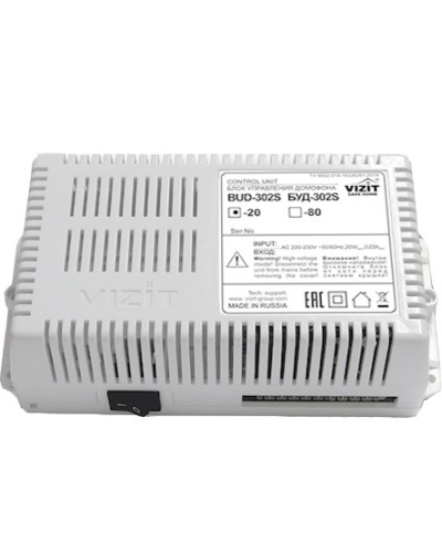 Блок управления и питания Vizit БУД-302S-20 в Волгограде Блоки управления многоабонентные Pintop.ru