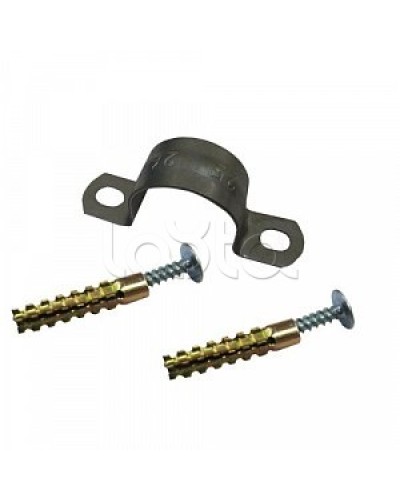 Дюбель-хомут клоп (двухлапковый) 48-50 мм Гефест (100 шт/уп) в Волгограде Держатели, клипсы, скобы Pintop.ru