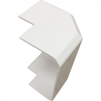 Внешний угол для короба 120х50 мм, белый LANMASTER (LAN-CT120x50-EC-WH)
