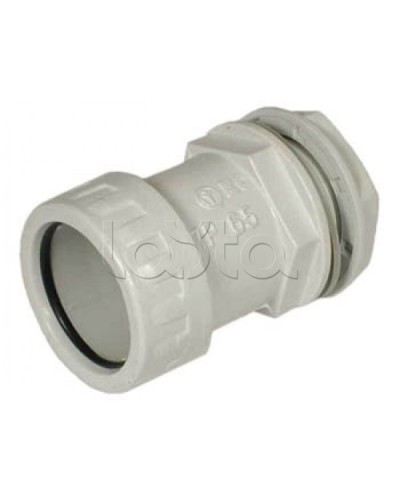 Муфта «труба-коробка» D16 мм Экопласт 42716 в Волгограде Аксессуары для труб (ОКЛ) Экопласт Pintop.ru