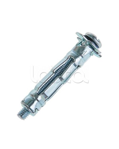 Дюбель металлический Молли с винтом 4x6x38 (250шт) Экопласт (47235) в Волгограде Крепеж: Дюбели, шурупы, саморезы Pintop.ru