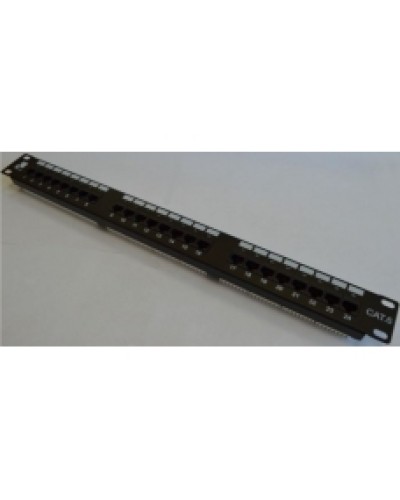 Патч-панель Lanmaster 24 порта с индикаторами, UTP, кат.6, 1U LANMASTER LAN-PPi24U6 в Волгограде Патч панель Pintop.ru