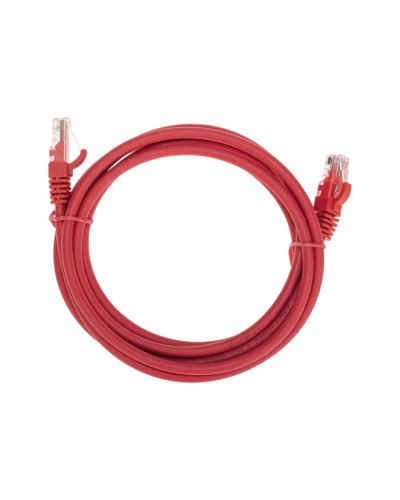 Патч-корд U/UTP, CAT 6, RJ45-RJ45, 26AWG, LSZH, красный, 2м REXANT 02-0293-2 в Волгограде Патчкорды (медные) Pintop.ru