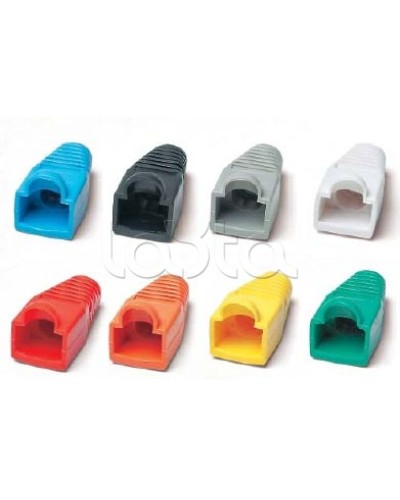 Колпачок изолирующий для разъемов RJ-45 Hyperline BOOT-GN-10 в Волгограде Коннекторы Pintop.ru