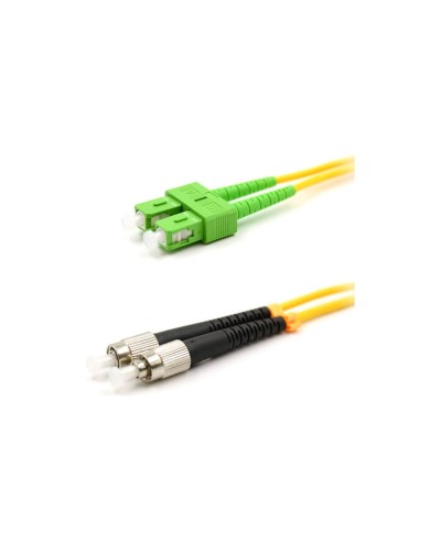 Патч-корд оптический переходной (SM), 9/125 (OS2), SC/APC-FC/UPC, (Duplex), PVC, 5м REXANT 50-2857-1 в Волгограде Патч-корды оптические Pintop.ru