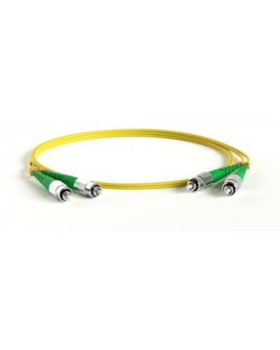 Патч-корд волоконно-оптический Hyperline FC-D2-9-FC/AR-SC/AR-H-3M-LSZH-YL в Волгограде Патч-корды оптические Pintop.ru