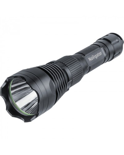 Фонарь Navigator 61 092 NPT-P02-18650 аллюм. проф. CREE LEDx10Вт. Li-ion 2.4 A/h в Волгограде Источники света(Лампы) Pintop.ru