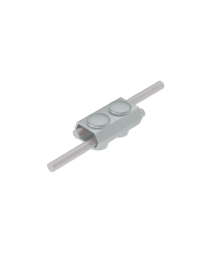 Параллельный соединитель прутка Ø 5-8 мм INOX304 КМ-Профиль (PS-D5-8 INOX304) в Волгограде Монтажные материалы Pintop.ru