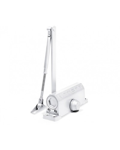 Доводчик дверной с рычажной тягой DC-065 EN3/4/5, белый NOTEDO DC065W в Волгограде Доводчики Pintop.ru