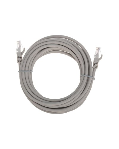 Патч-корд U/UTP, CAT 6, RJ45-RJ45, 26AWG, LSZH, серый, 5м REXANT 02-0290-5 в Волгограде Патчкорды (медные) Pintop.ru