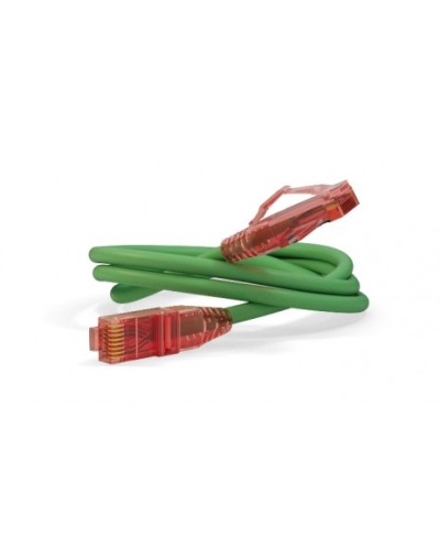 Патч-корд медный U/UTP кат.5е (3м) LSZH (зеленый) Hyperline PC-LPM-UTP-RJ45-RJ45-C5e-3M-LSZH-GN в Волгограде Патчкорды (медные) Pintop.ru