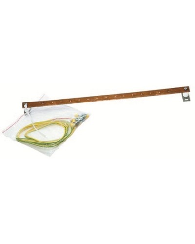 Шина медная заземленная DKC R5SGB19 в Волгограде Аксессуары для стоек и шкафов Pintop.ru