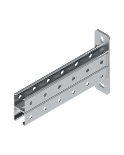 Консоль STRUT двойная КССД-41х41х550 (2,5мм) Промрукав (PR08.22766) в Волгограде Аксессуары для лотков Pintop.ru