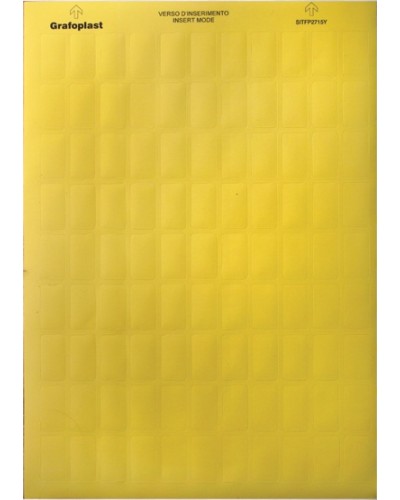 Табличка маркировочная, полиэстер DKC SITFP0615Y в Волгограде Полки для шкафов и стоек Pintop.ru