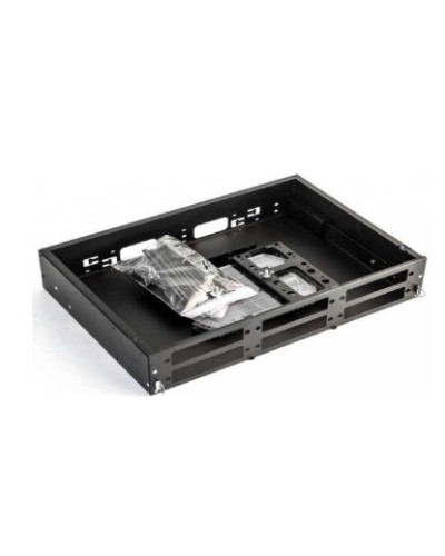 Бокс оптический универсальный 19 Hyperline FO-19V-2U-6xSLT-W130H30-48UN-BK в Волгограде Коммутационные изделия Pintop.ru