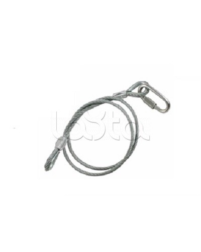 Спектрон-СК-М - Страховочный комплект из из оцинкованной стали предназначен для дополнительного страховочного крепления ИПП в Exd оболочке во время монтожа и эксплуатации. Комплектация: трос, карабин-2шт. в Волгограде Монтажные материалы Pintop.ru