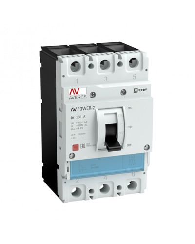 Автоматический выключатель AV POWER-2/3 225А 80kA TR EKF AVERES (mccb-23-225H-TR-av) в Волгограде Электротехническое оборудование Pintop.ru