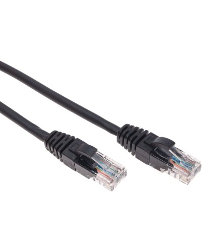 Патч-корд U/UTP, CAT 6, RJ45-RJ45, 26AWG, LSZH, черный, 1м REXANT 02-0292-1 в Волгограде Патчкорды (медные) Pintop.ru