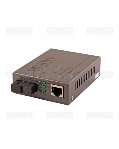 Медиаконвертер Gigabit Ethernet OSNOVO OMC-1000-11S5a в Волгограде Медиаконвертеры Pintop.ru