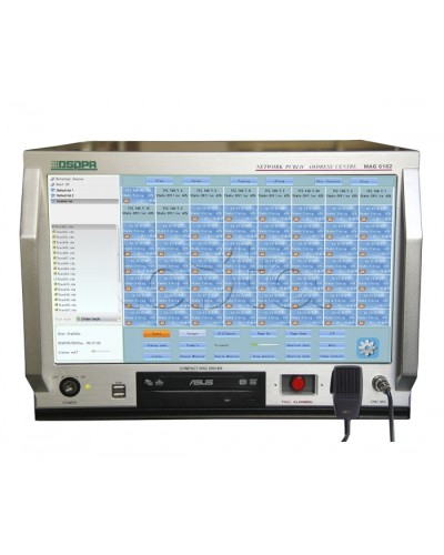 Блок управления центральный DSPPA MAG-6182 в Волгограде Система оповещения и трансляции Dsppa Pintop.ru