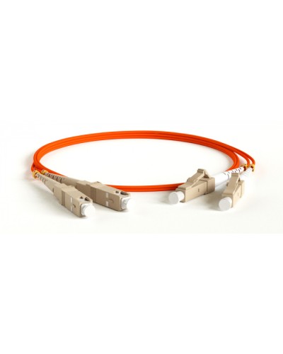 Патч-корд волоконно-оптический Hyperline FC-D2-50-SC/PR-SC/PR-H-8M-LSZH-OR в Волгограде Патч-корды оптические Pintop.ru