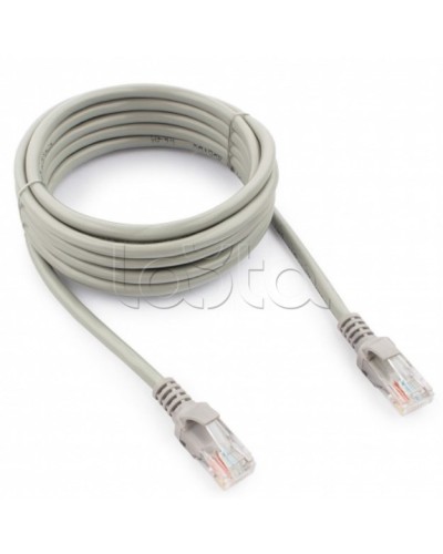 Коммутационный шнур категории, 5e U/UTP , 4х2х(7х0,21), LSZH, 3м, серый SPL (500081) в Волгограде Патч-корды и пигтейлы Pintop.ru