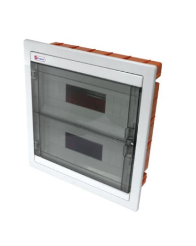 Щиток скрытой установки, 24 модулей, IP40 Экопласт 46024 в Волгограде Боксы для автоматов Pintop.ru