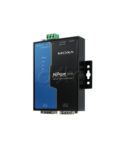 Сервер 2-портовый RS-232 в Ethernet Moxa NPort 5210A в Волгограде Дополнительное оборудование для ОПС Pintop.ru