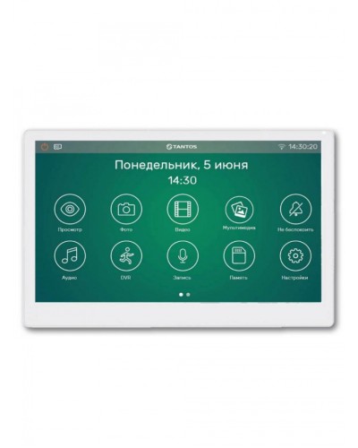 Монитор Tantos Stark HD SE Tuya (White) XL в Волгограде Абонентские IP устройства Pintop.ru