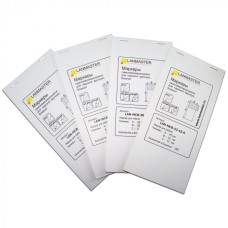 Маркер самоламинирующийся, блокнот, 25х15, диам.9мм, 45 шт. LANMASTER (LAN-MCB-25x15x9)