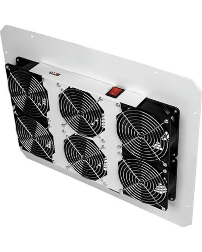 Панель вентиляционная с 6 вентиляторами TLK TLK-FAN6-BK в Волгограде Вентиляторные модули Pintop.ru