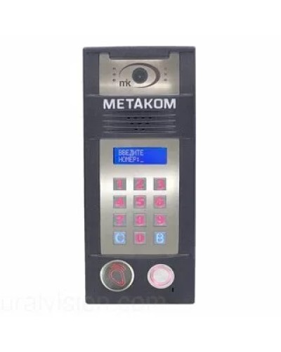 Многоабонентый антивандальный блок вызова со встроенной гибридной видеокамерой Метаком MК2018-TMRFGVH в Волгограде Блоки вызова многоабонентные Pintop.ru