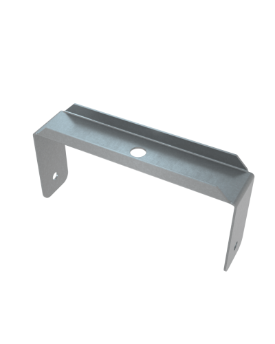 Скоба для подвеса на шпильке 400 мм INOX304 КМ-Профиль (SPS400 INOX304) в Волгограде Держатели, клипсы, скобы Pintop.ru