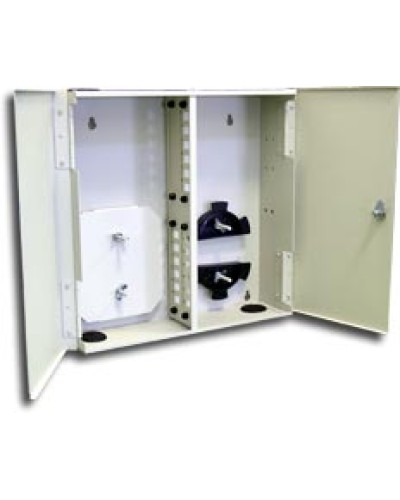 Кросс оптический, настенный, на 4 адаптерные панели LANMASTER LAN-FOB-WM-4H в Волгограде Кросс оптический Pintop.ru