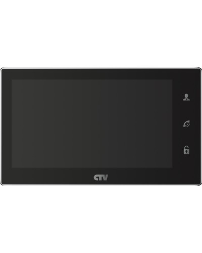 Монитор видеодомофона CTV-M4706AHD (черный) в Волгограде Абонентские видеоустройства Pintop.ru