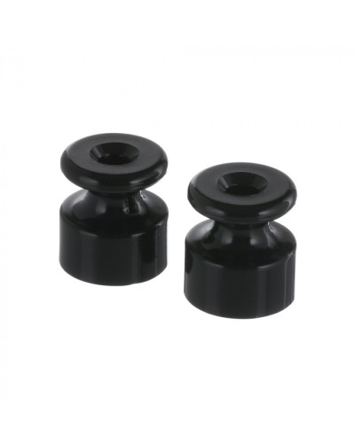 Фиксатор кабеля (изолятор)для внешней проводки кабеля (черный) LK Vintage (5шт) (888308-5) в Волгограде Держатели, клипсы, скобы Pintop.ru